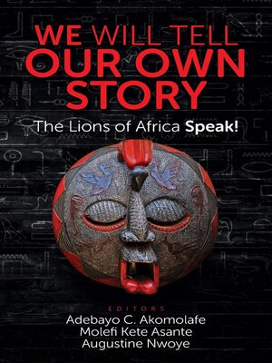 cover image of WE WILL TELL OUR OWN STORY